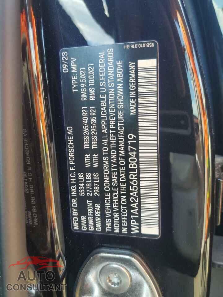 PORSCHE MACAN BASE 2024 - WP1AA2A56RLB04719