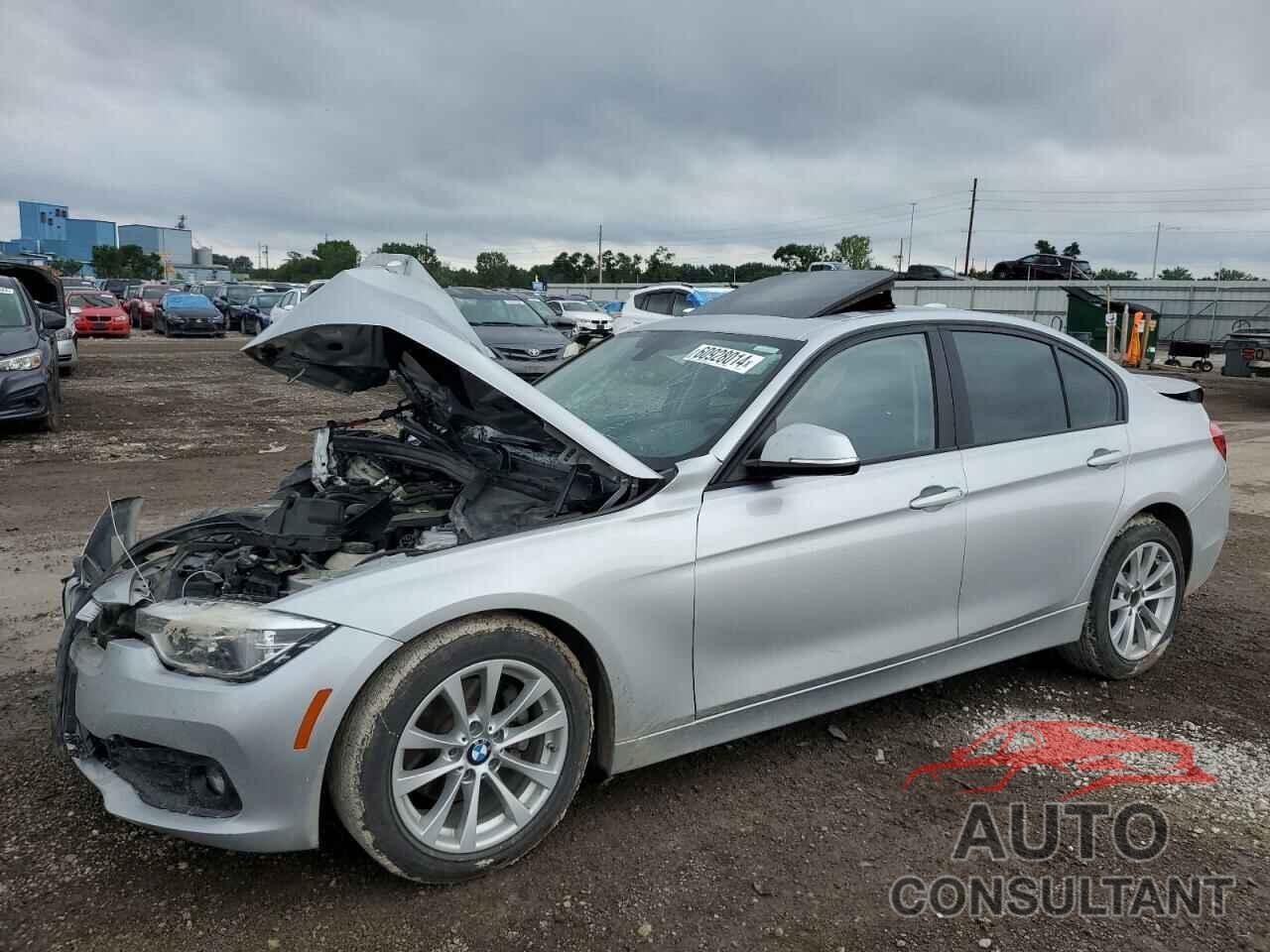 BMW 3 SERIES 2018 - WBA8A3C52JA491785