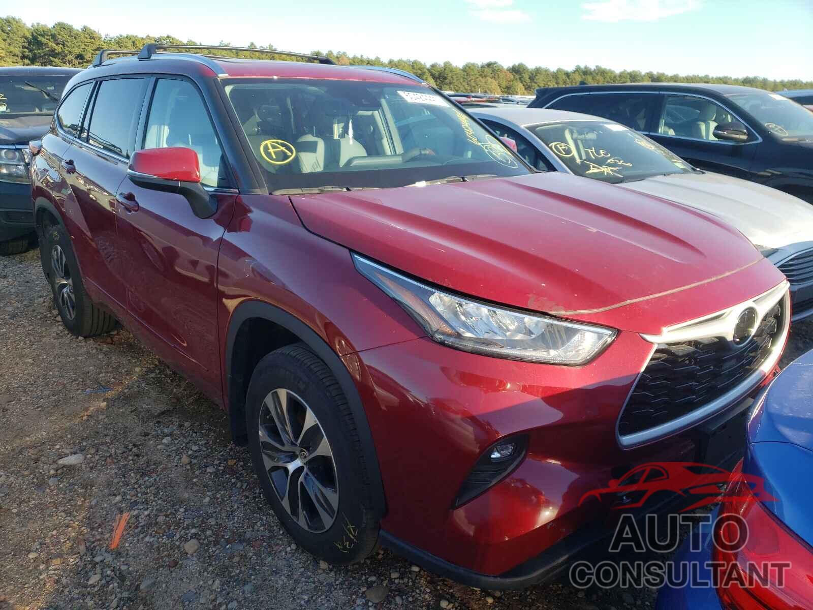 TOYOTA HIGHLANDER 2020 - 5TDHZRBH1LS015995