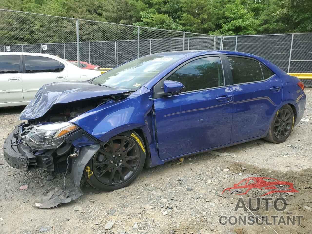 TOYOTA COROLLA 2017 - 2T1BURHEXHC803773
