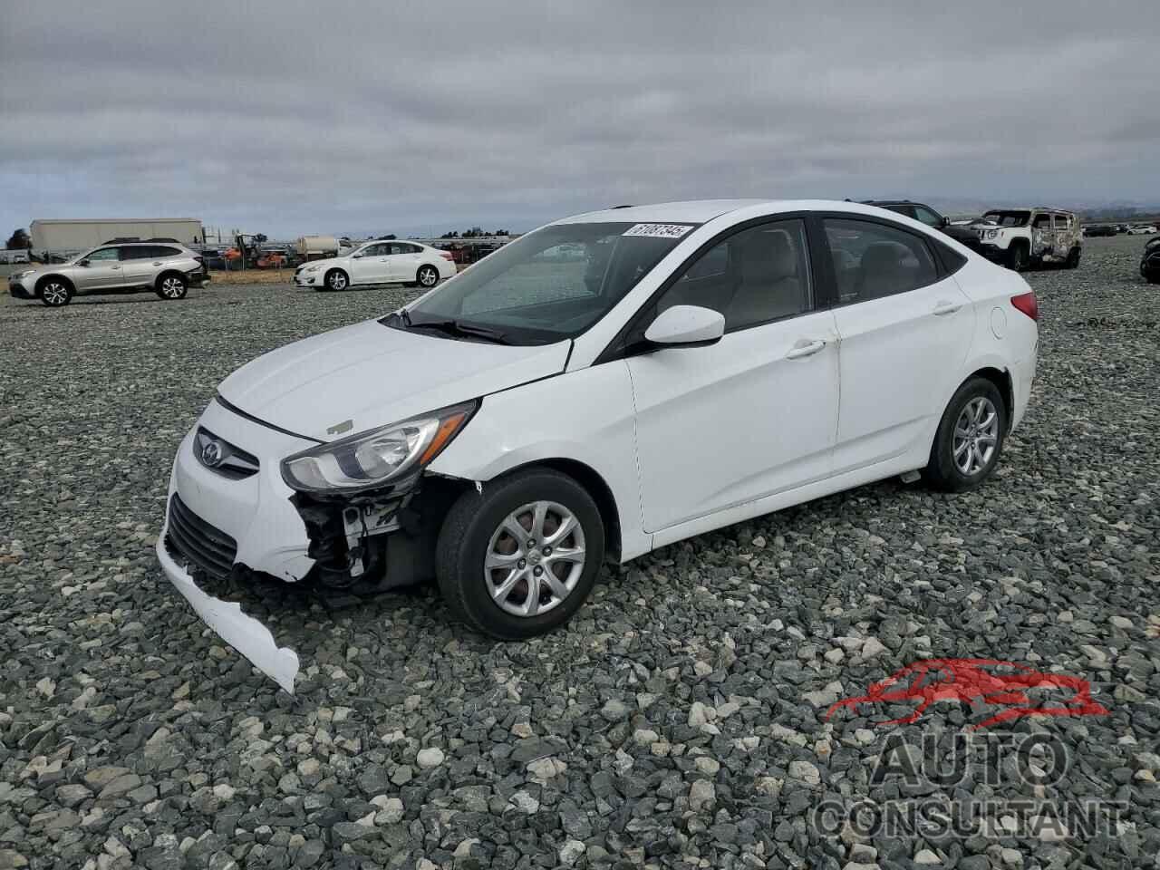 HYUNDAI ACCENT 2014 - KMHCT4AE3EU720703