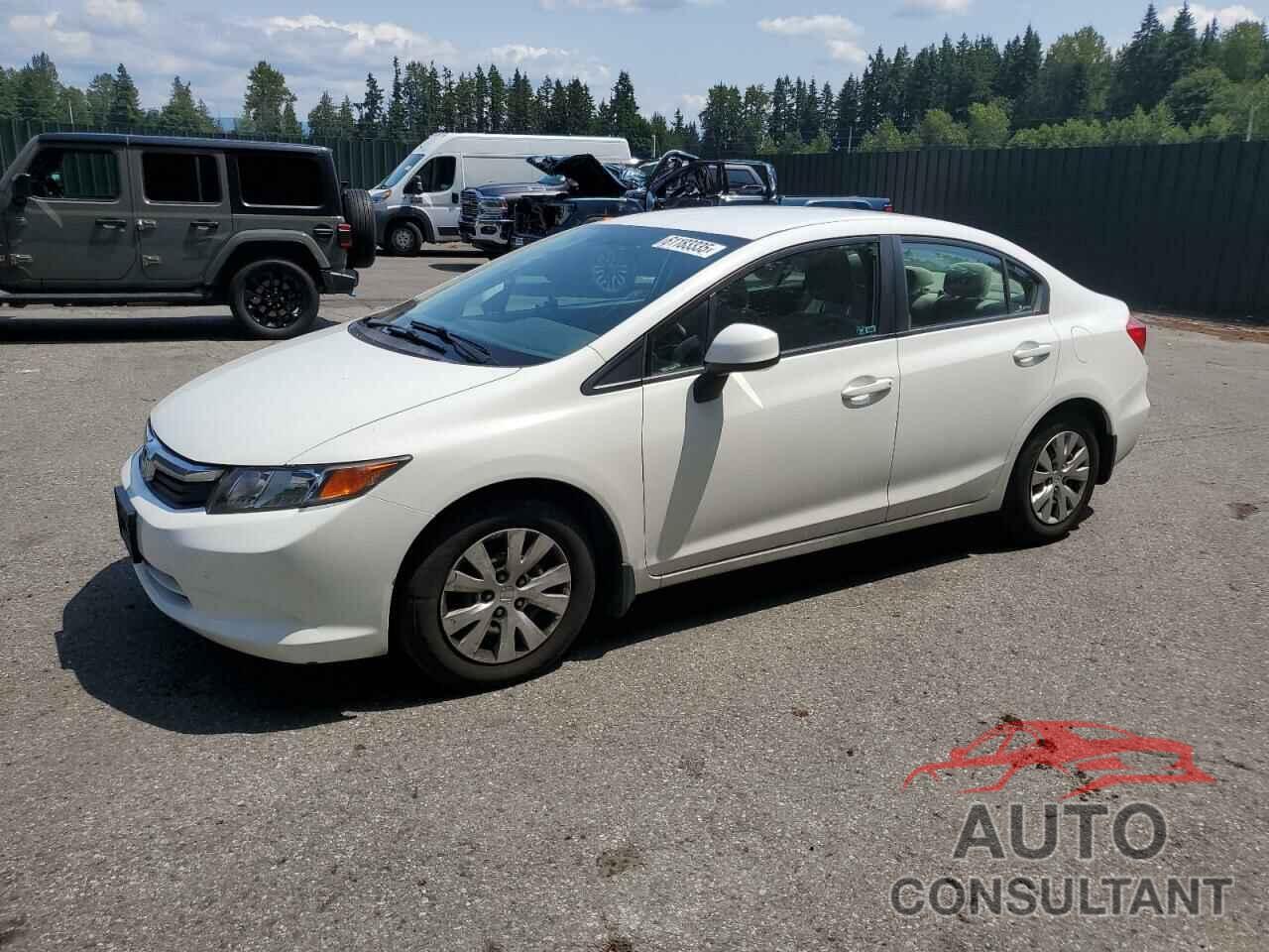 HONDA CIVIC 2012 - 2HGFB2F55CH601554