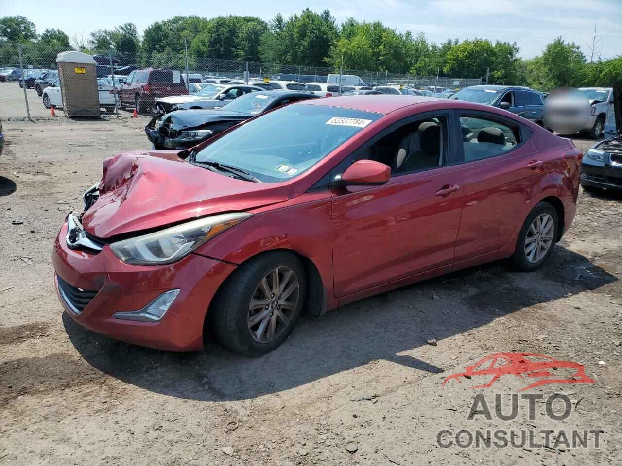 HYUNDAI ELANTRA 2014 - 5NPDH4AE5EH543835