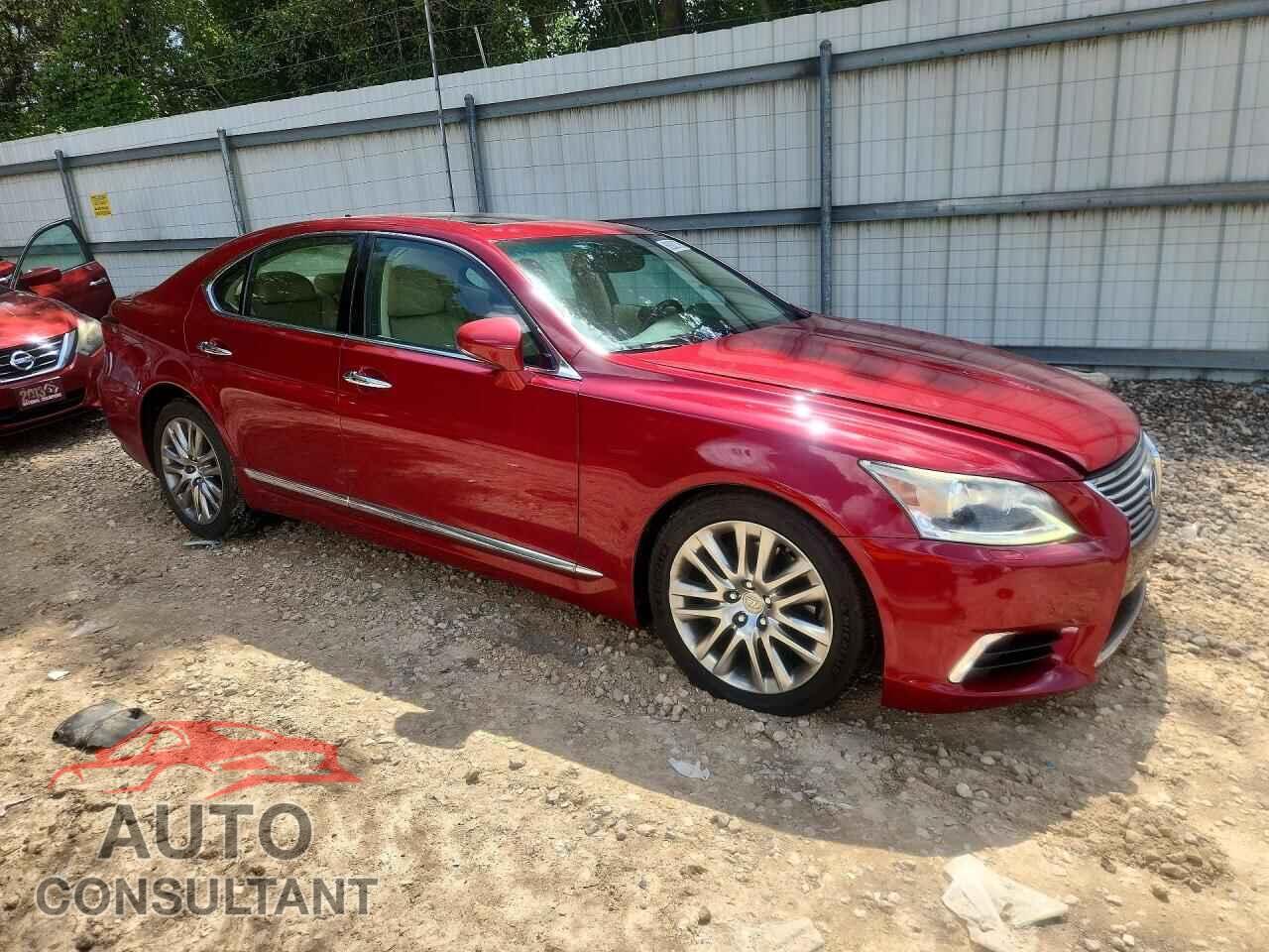 LEXUS LS460 2013 - JTHBL5EF4D5123480