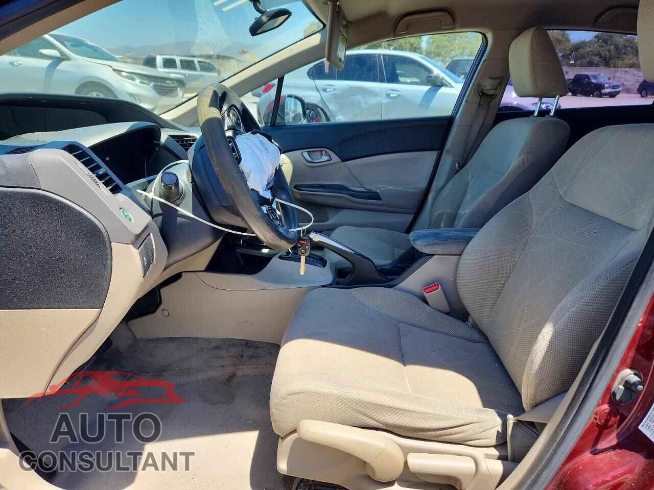 HONDA CIVIC 2012 - JHMFB2F56CS005312