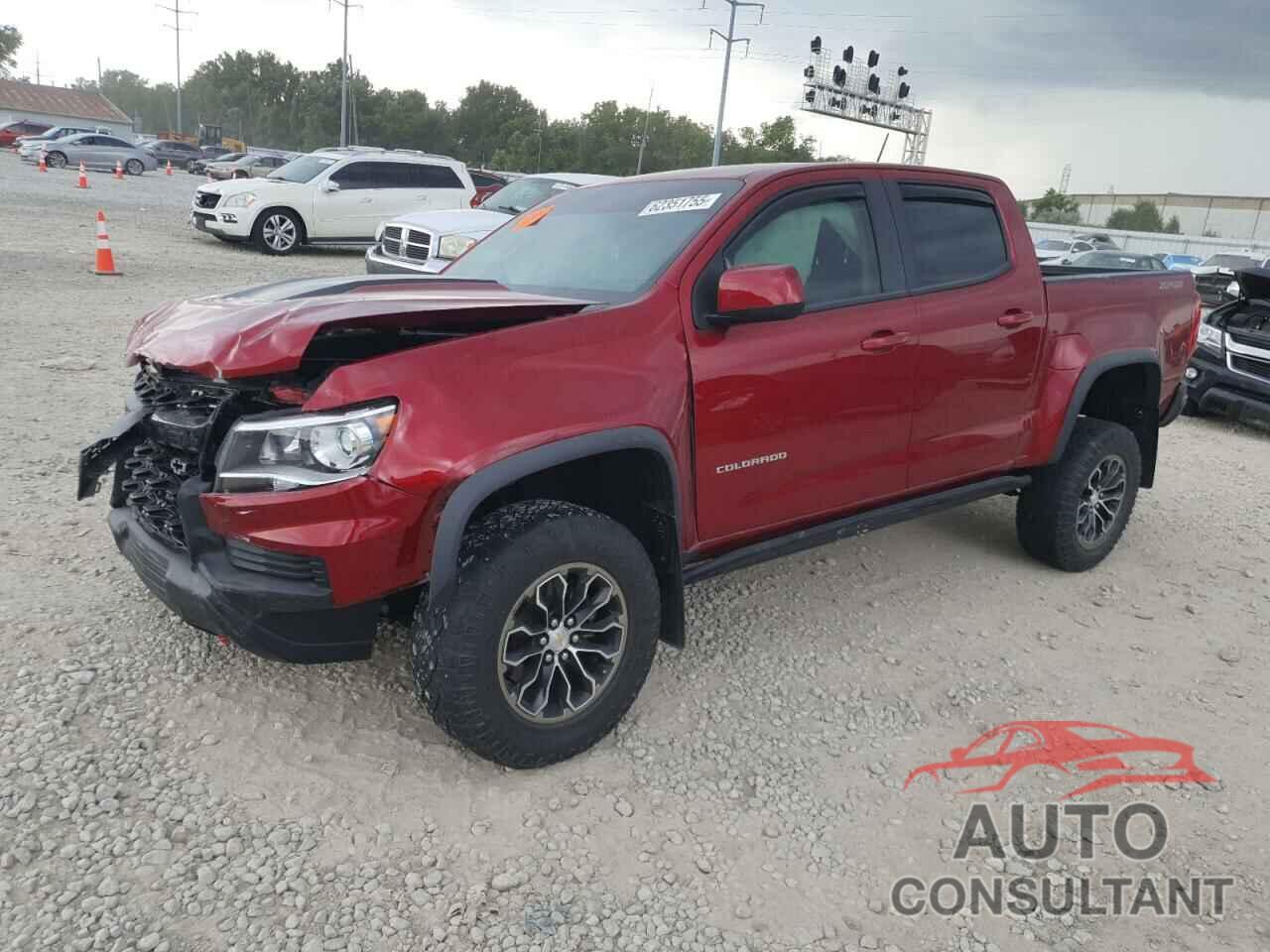 CHEVROLET COLORADO 2021 - 1GCGTEEN4M1183054