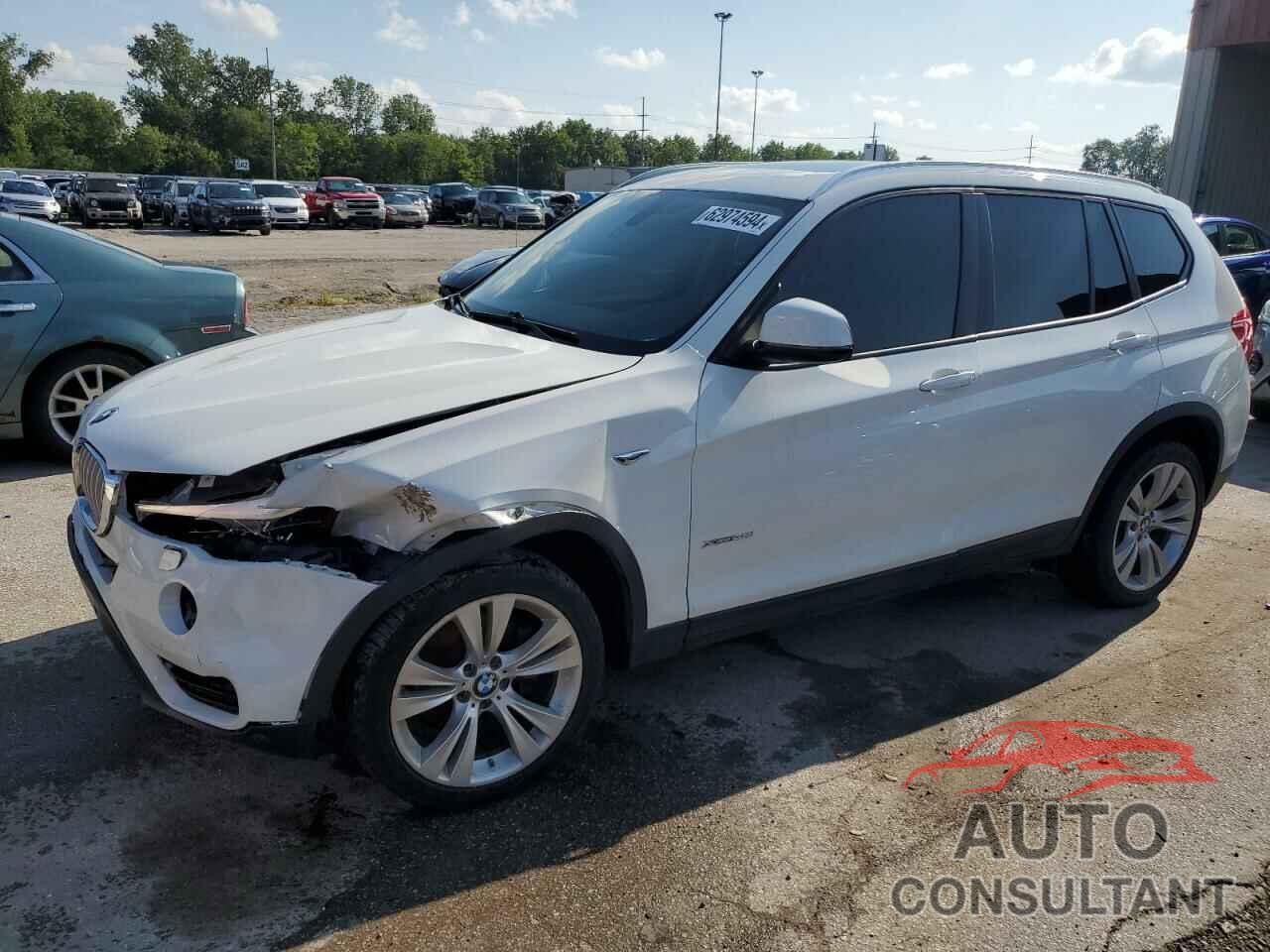 BMW X3 2016 - 5UXWX9C5XG0D68876