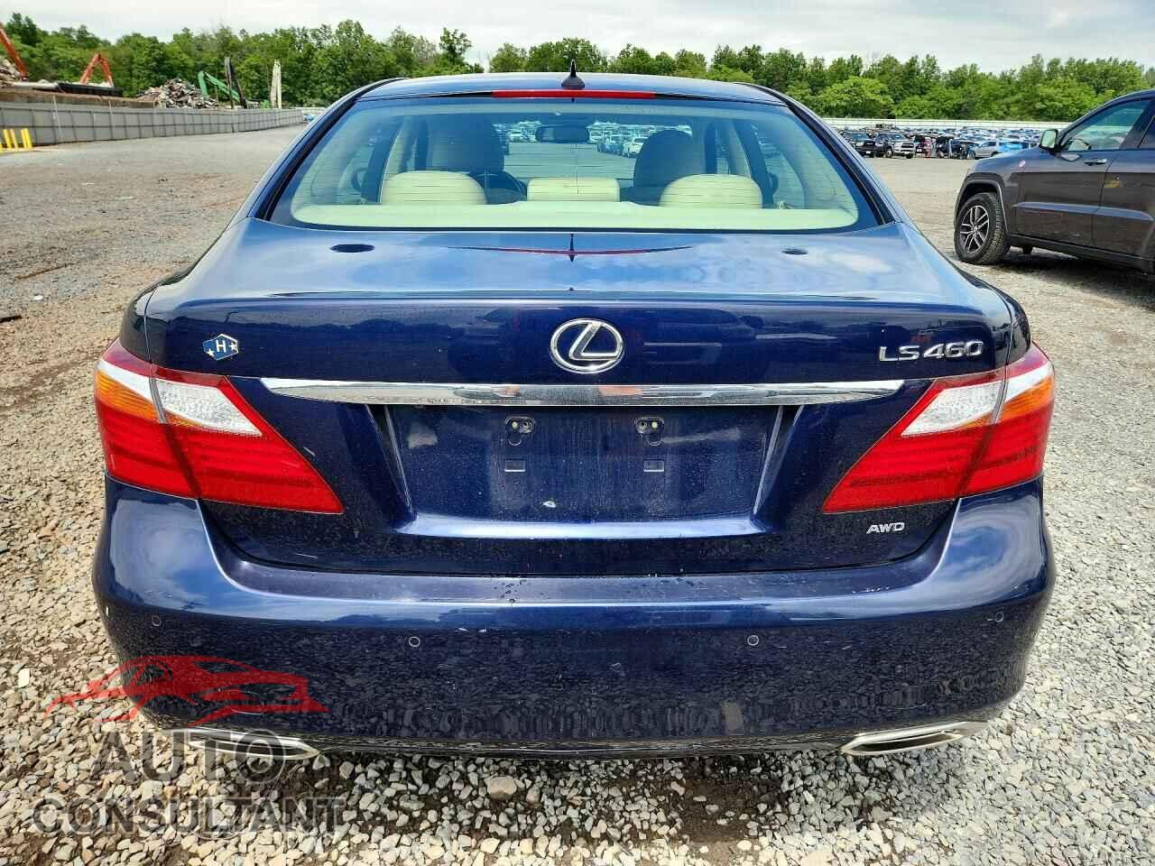 LEXUS LS460 2012 - JTHCL5EF3C5014169