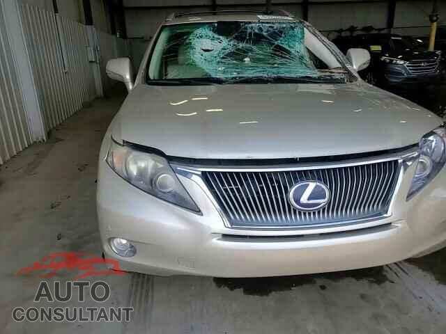 LEXUS RX450 2012 - JTJBC1BA3C2425651