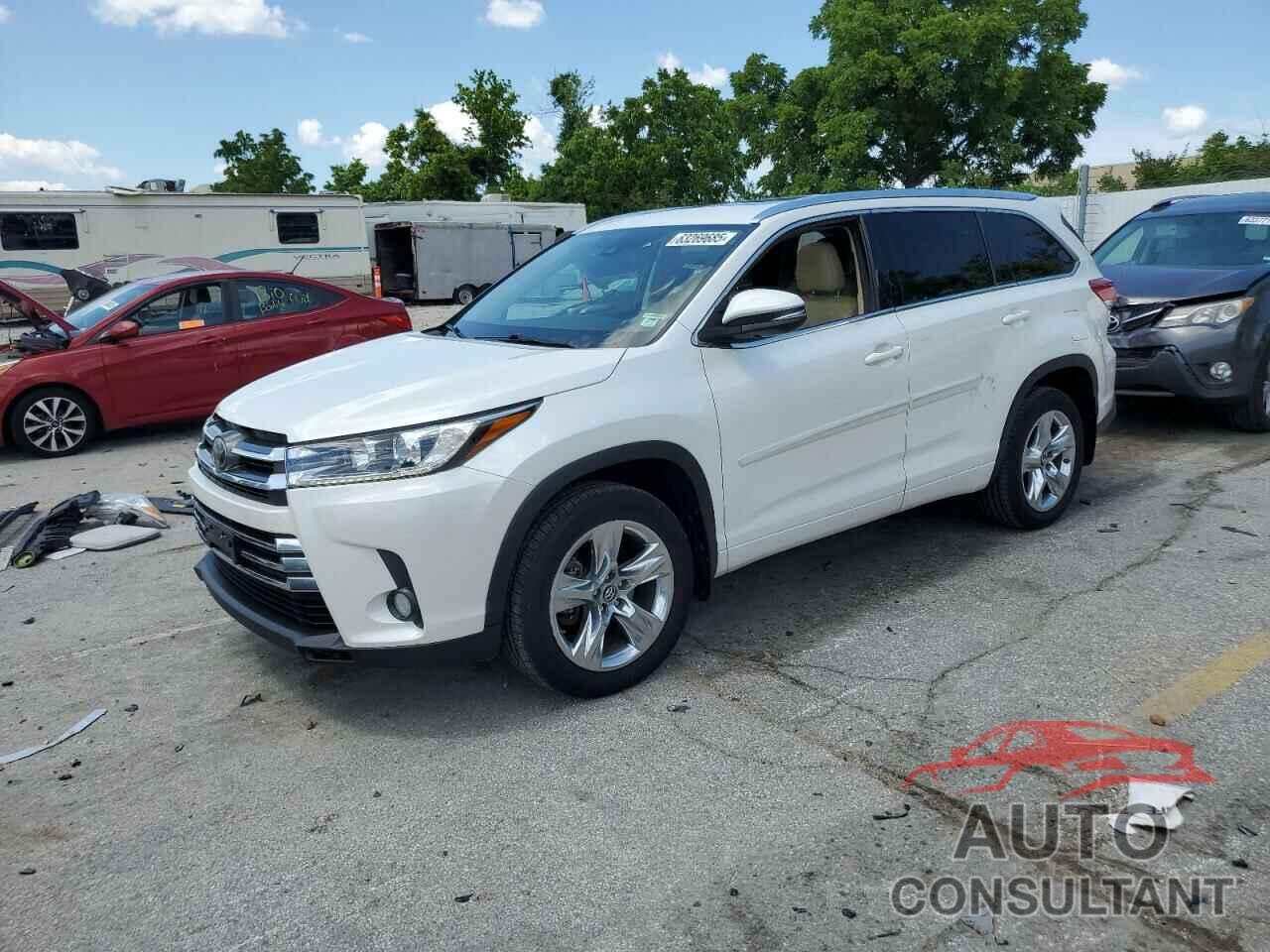 TOYOTA HIGHLANDER 2017 - 5TDDZRFH5HS384570