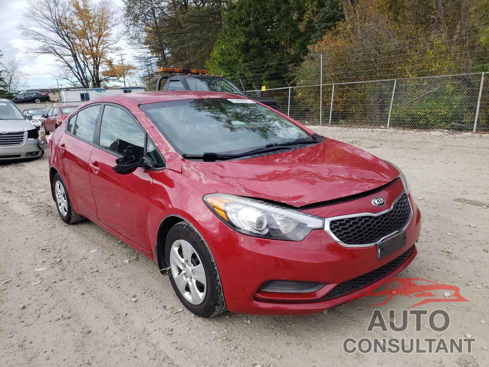 KIA FORTE 2016 - KNAFK4A6XG5445659
