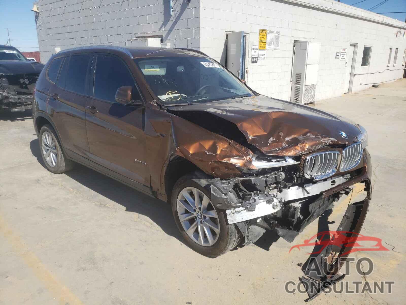 BMW X3 2017 - 5UXWZ7C56H0V85757