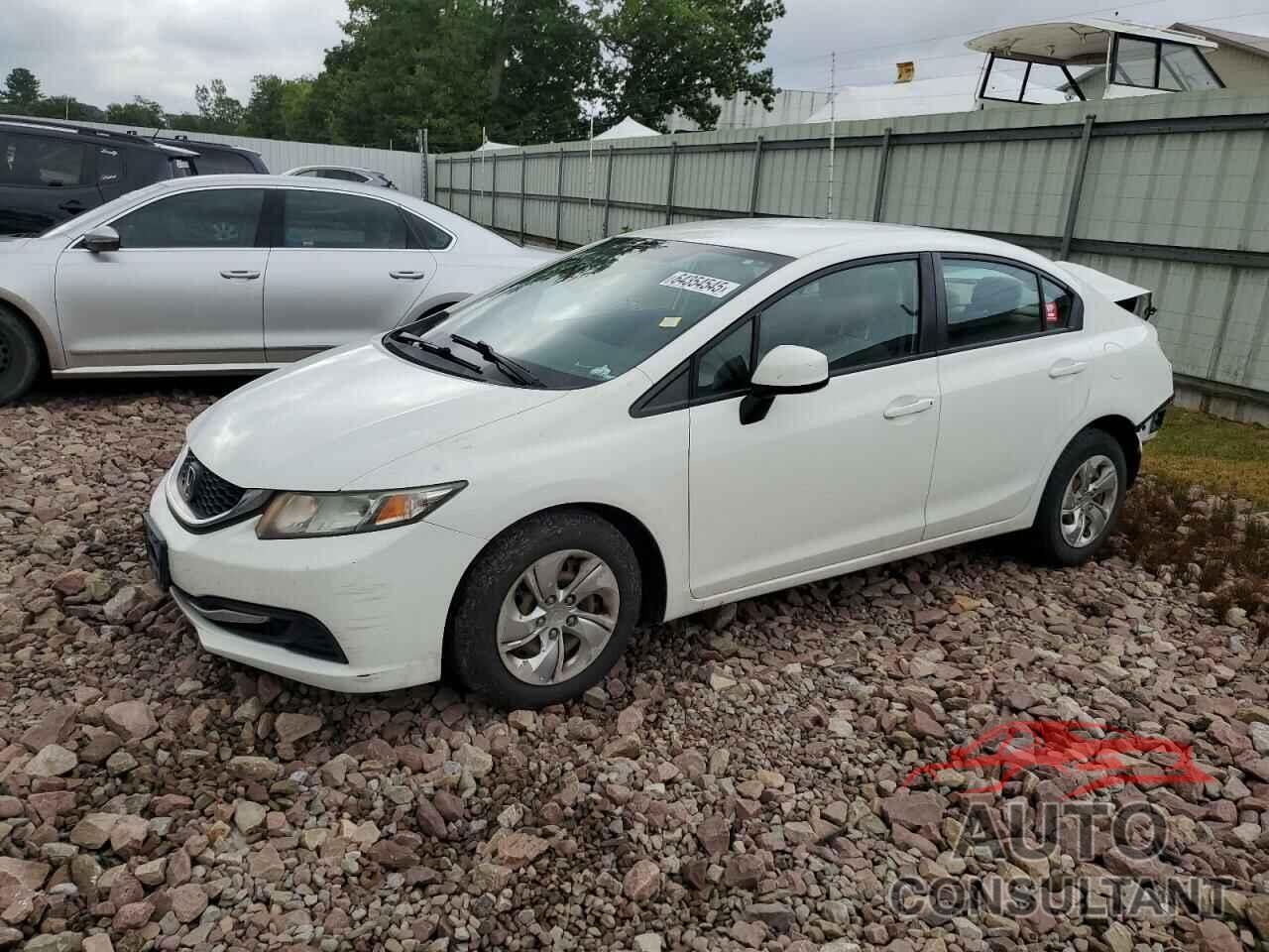 HONDA CIVIC 2013 - 2HGFB2F54DH522619
