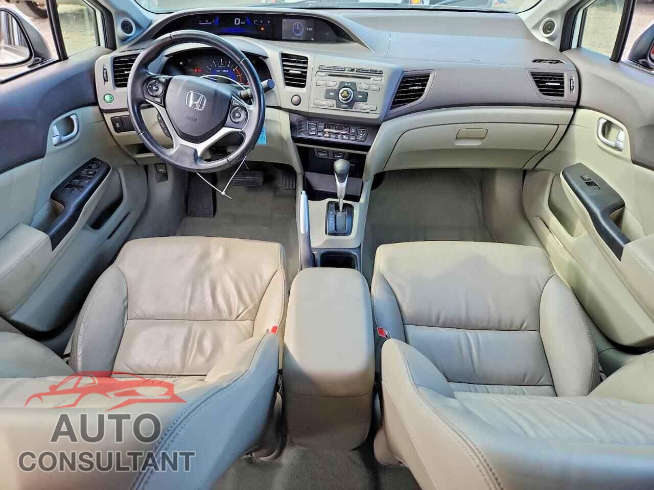 HONDA CIVIC 2012 - JHMFB4F39CS001989