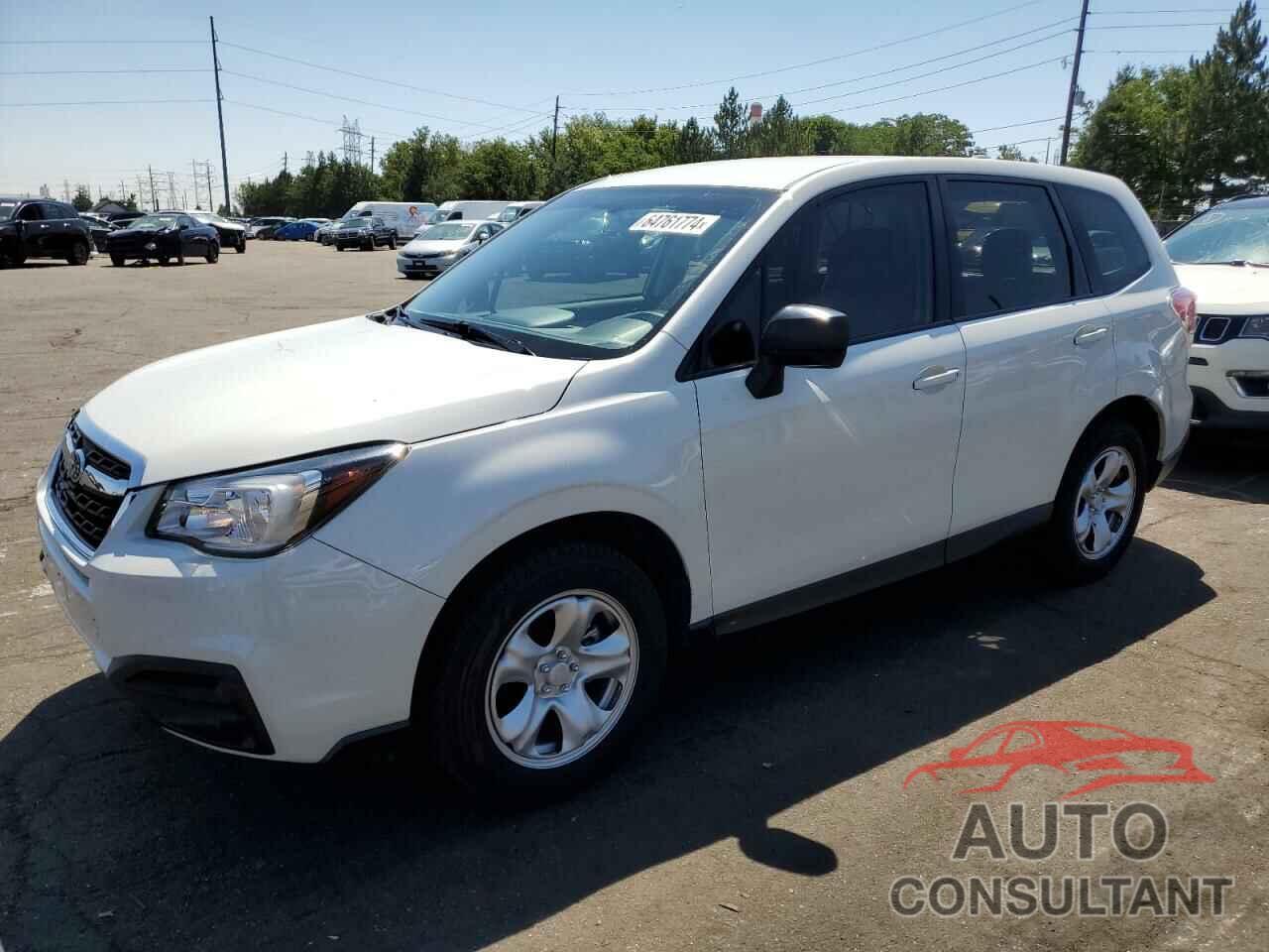 SUBARU FORESTER 2018 - JF2SJAAC9JH416119