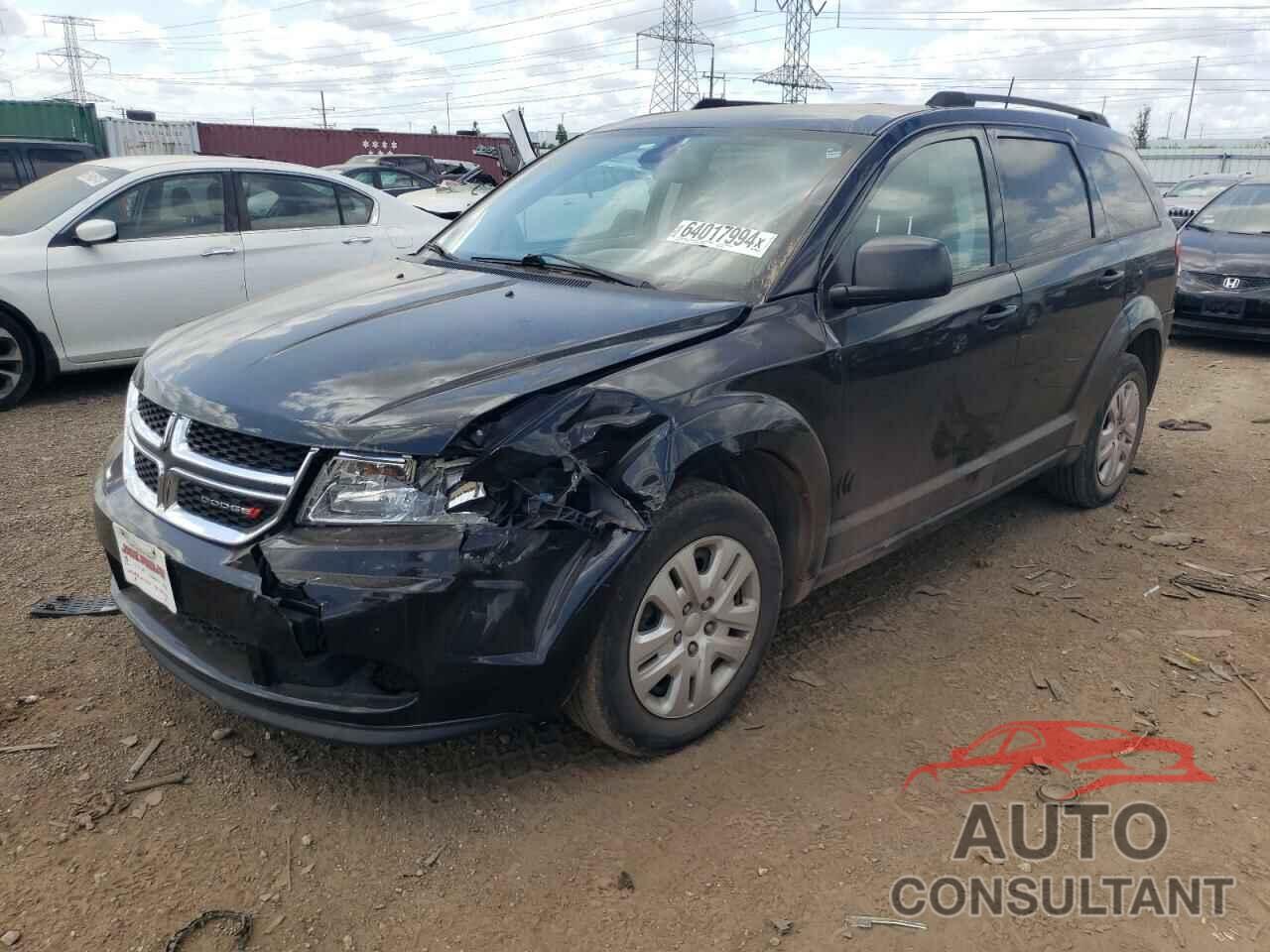 DODGE JOURNEY 2018 - 3C4PDCAB9JT531190