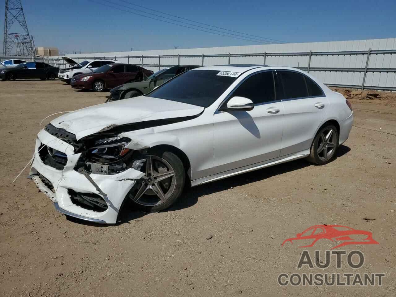 MERCEDES-BENZ C-CLASS 2018 - 55SWF4JB4JU237611