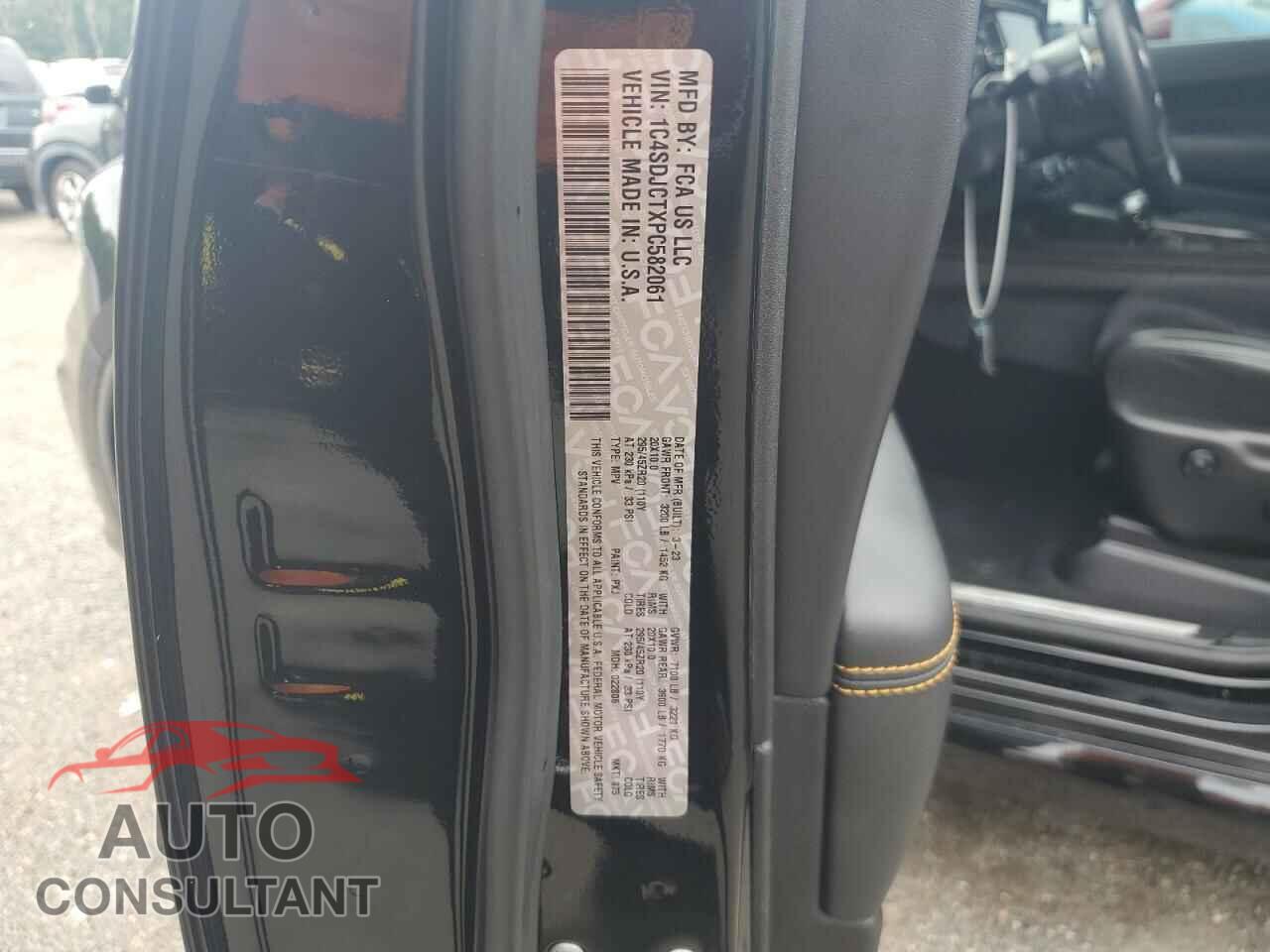 DODGE DURANGO 2023 - 1C4SDJCTXPC582061