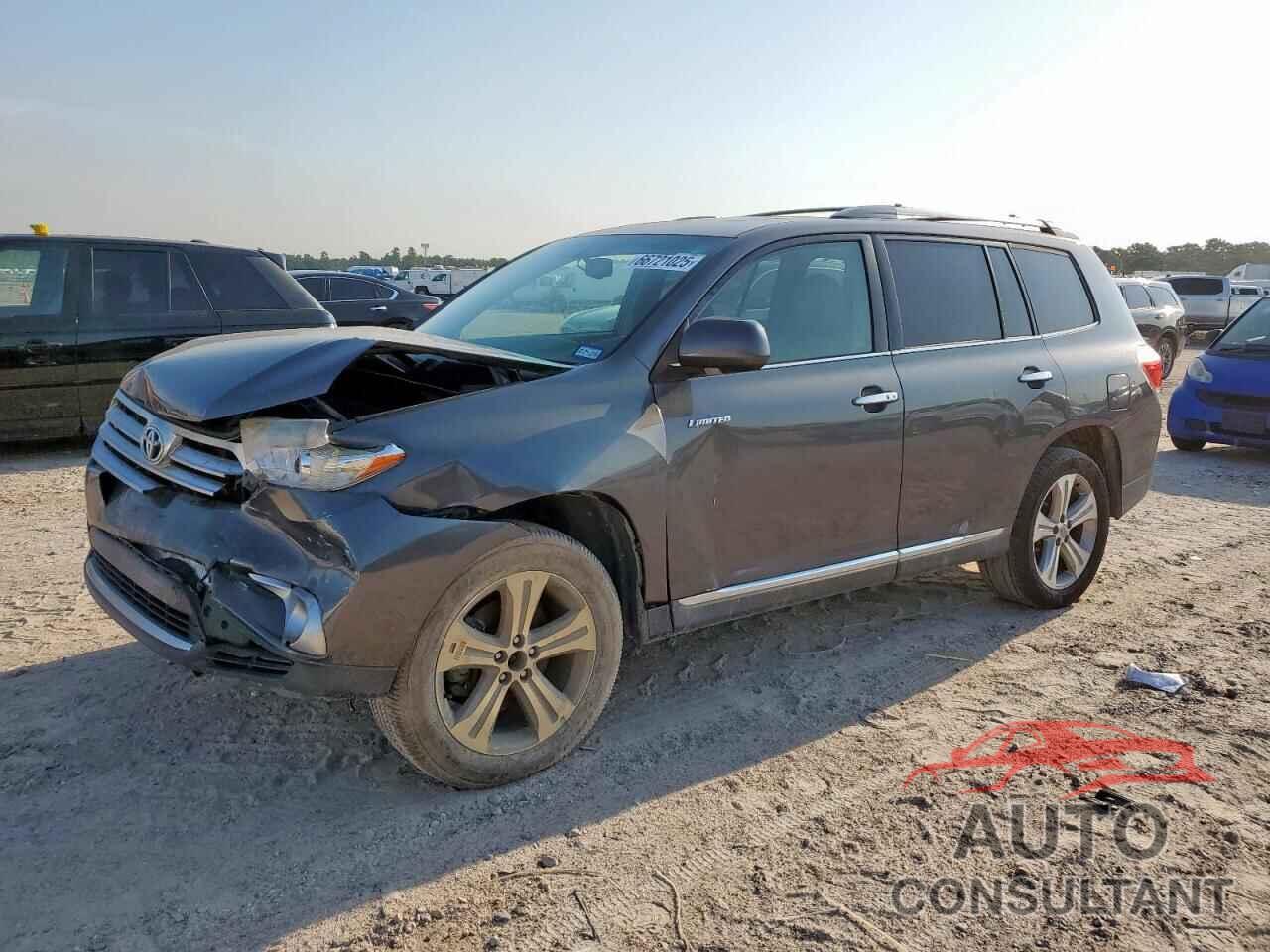 TOYOTA HIGHLANDER 2012 - 5TDDK3EH3CS129041