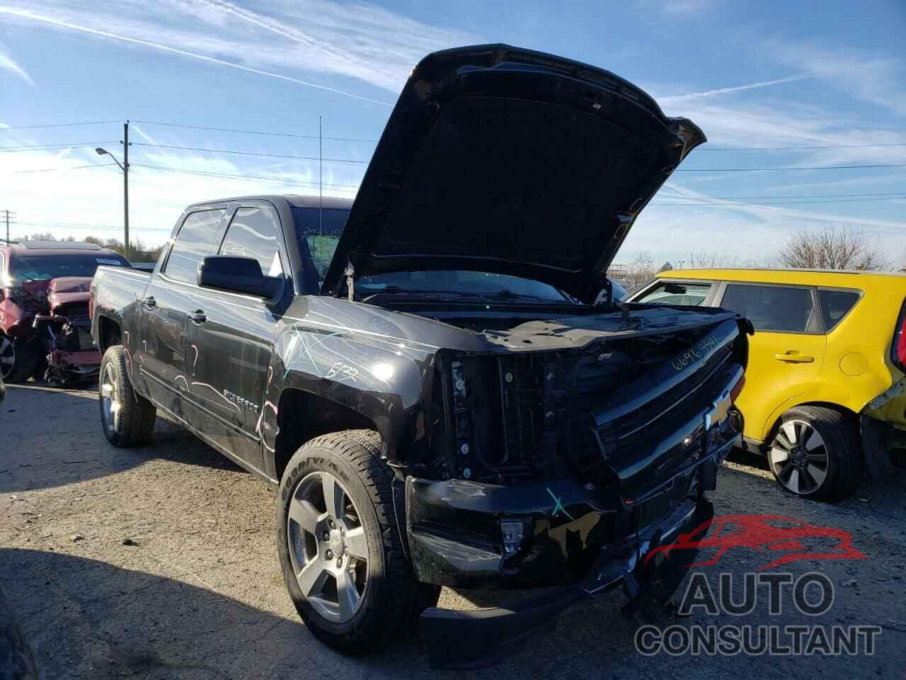 CHEVROLET SILVERADO 2018 - 3GCUKREC4JG551970