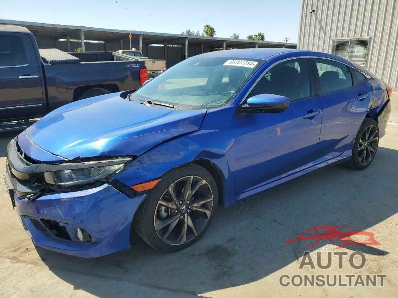 HONDA CIVIC 2019 - 2HGFC2F80KH533279