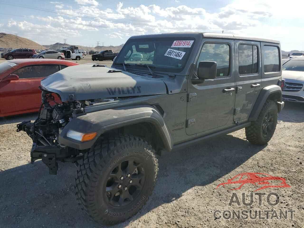 JEEP WRANGLER 2022 - 1C4HJXDG5NW194349