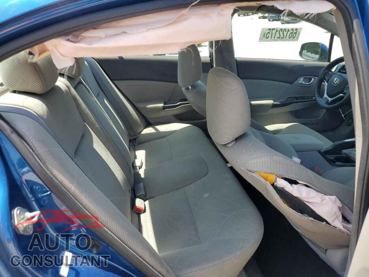 HONDA CIVIC 2012 - 2HGFB2F85CH502534