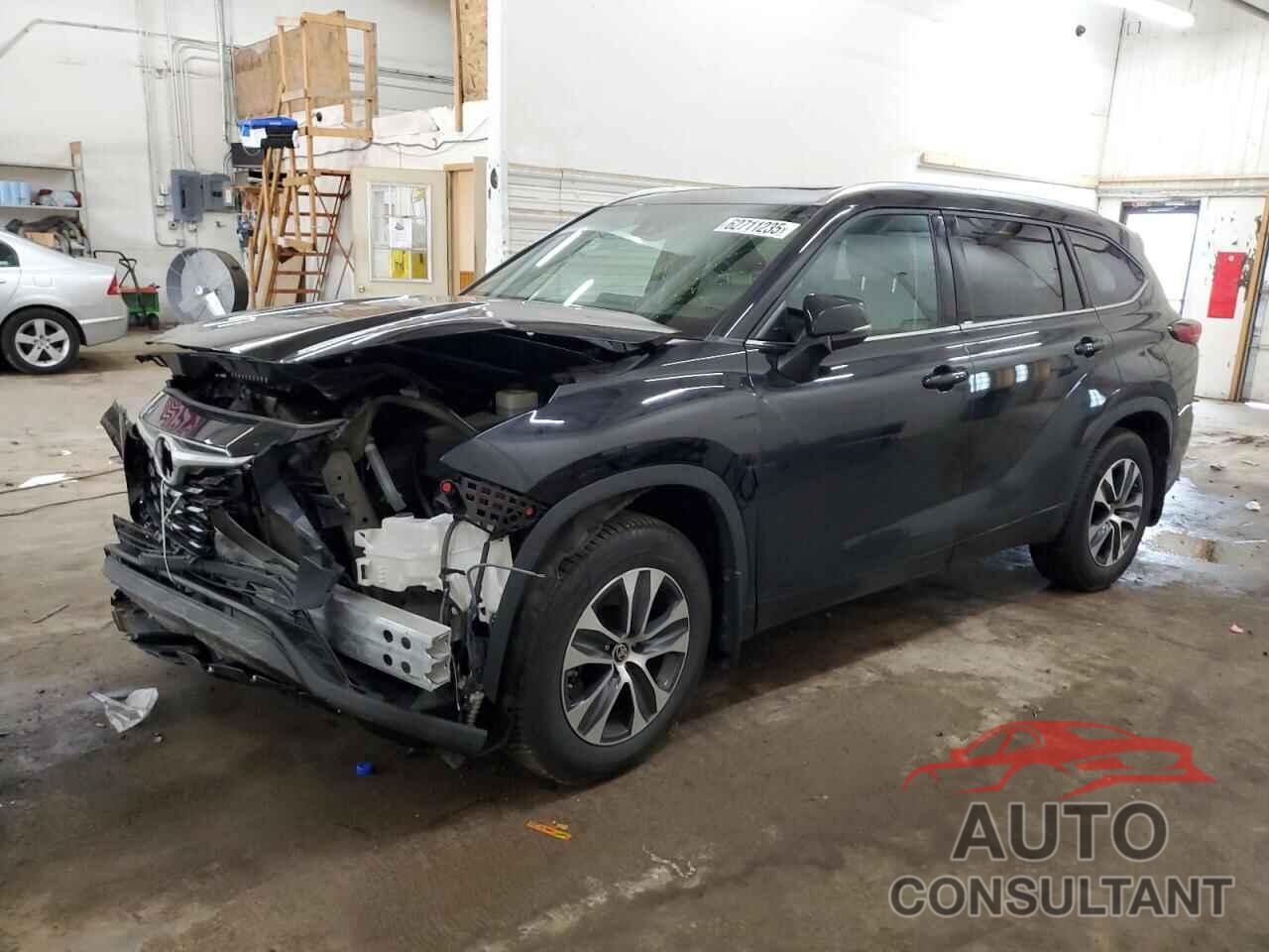 TOYOTA HIGHLANDER 2021 - 5TDGZRBH0MS124672