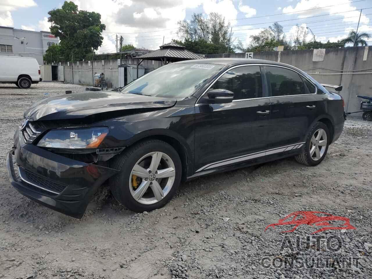 VOLKSWAGEN PASSAT 2013 - 1VWBH7A37DC095239