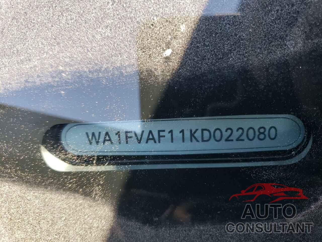 AUDI Q8 2019 - WA1FVAF11KD022080