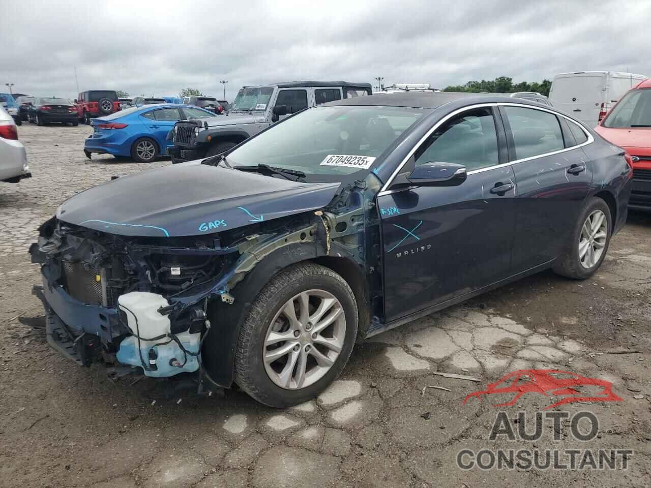 CHEVROLET MALIBU 2017 - 1G1ZE5ST8HF183386