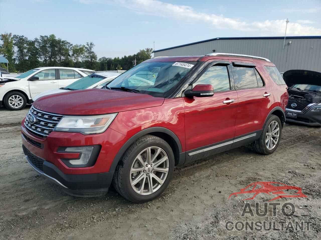 FORD EXPLORER 2017 - 1FM5K7F8XHGC37549