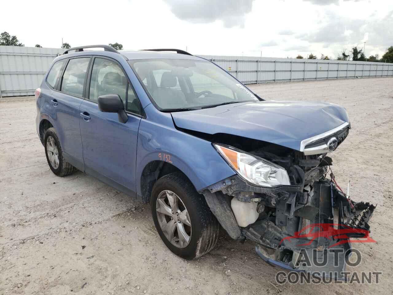 SUBARU FORESTER 2016 - JF2SJABC2GH552213