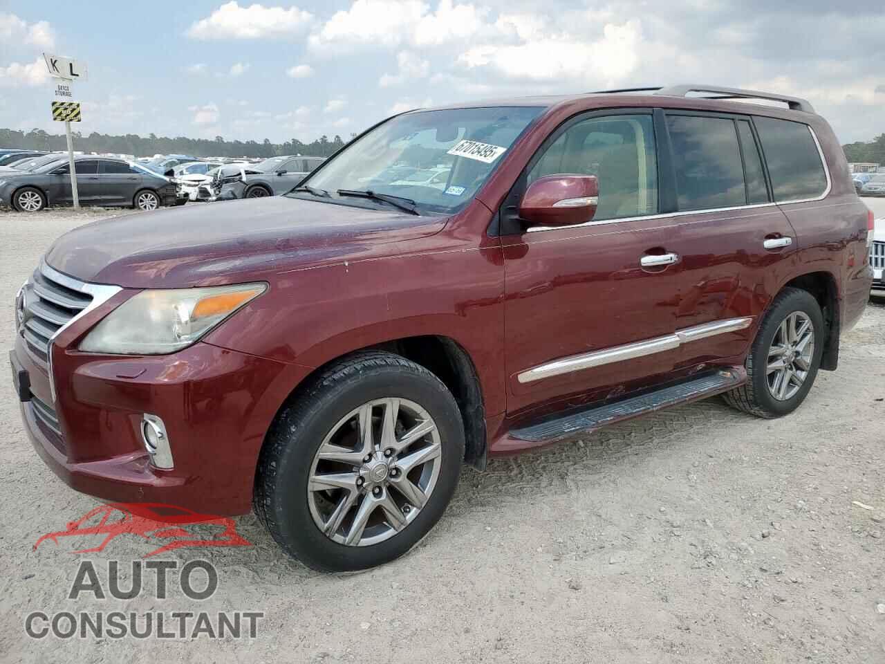 LEXUS LX570 2013 - JTJHY7AX6D4113236