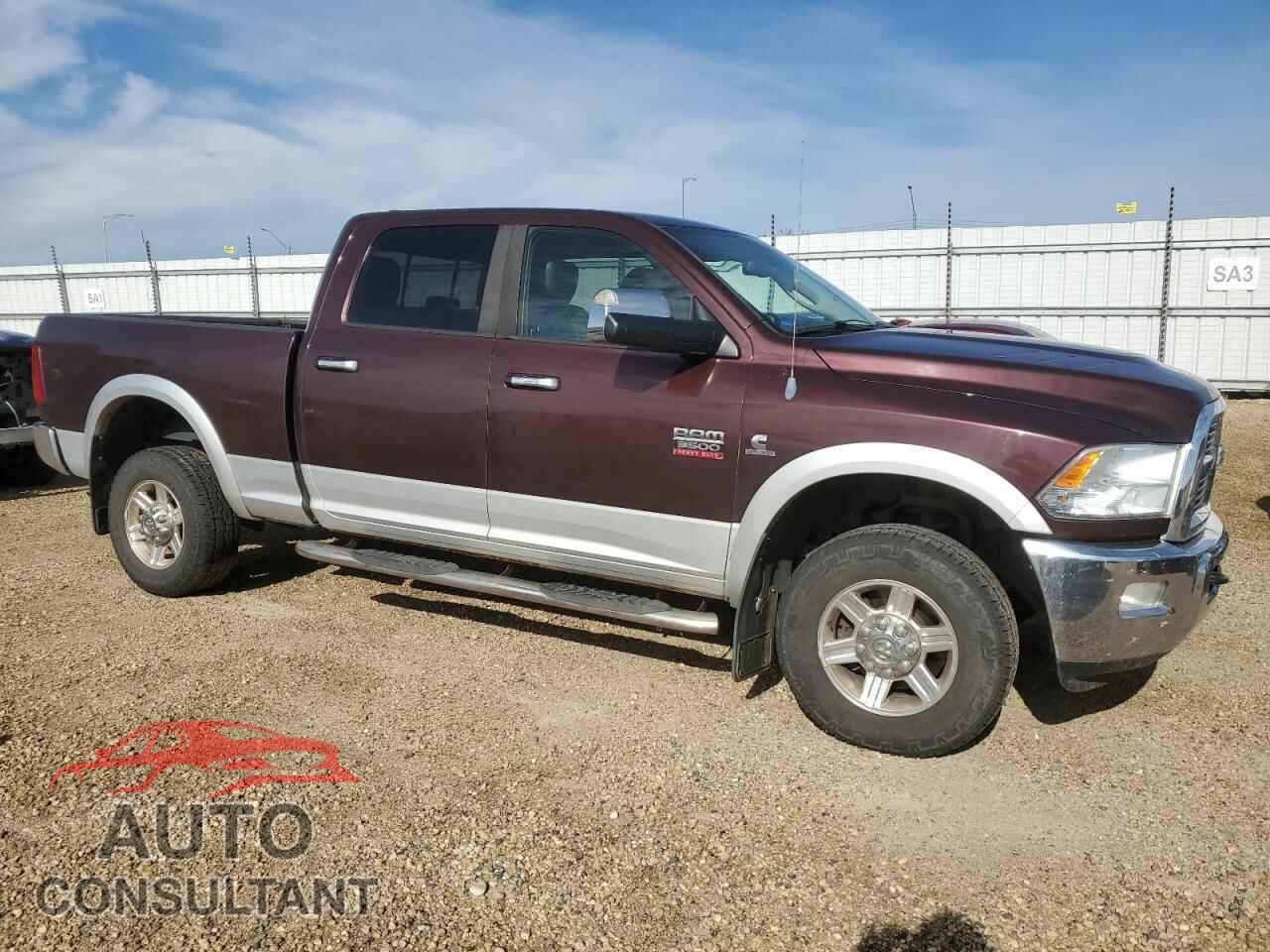 DODGE RAM 3500 2012 - 3C63D3ELXCG243747