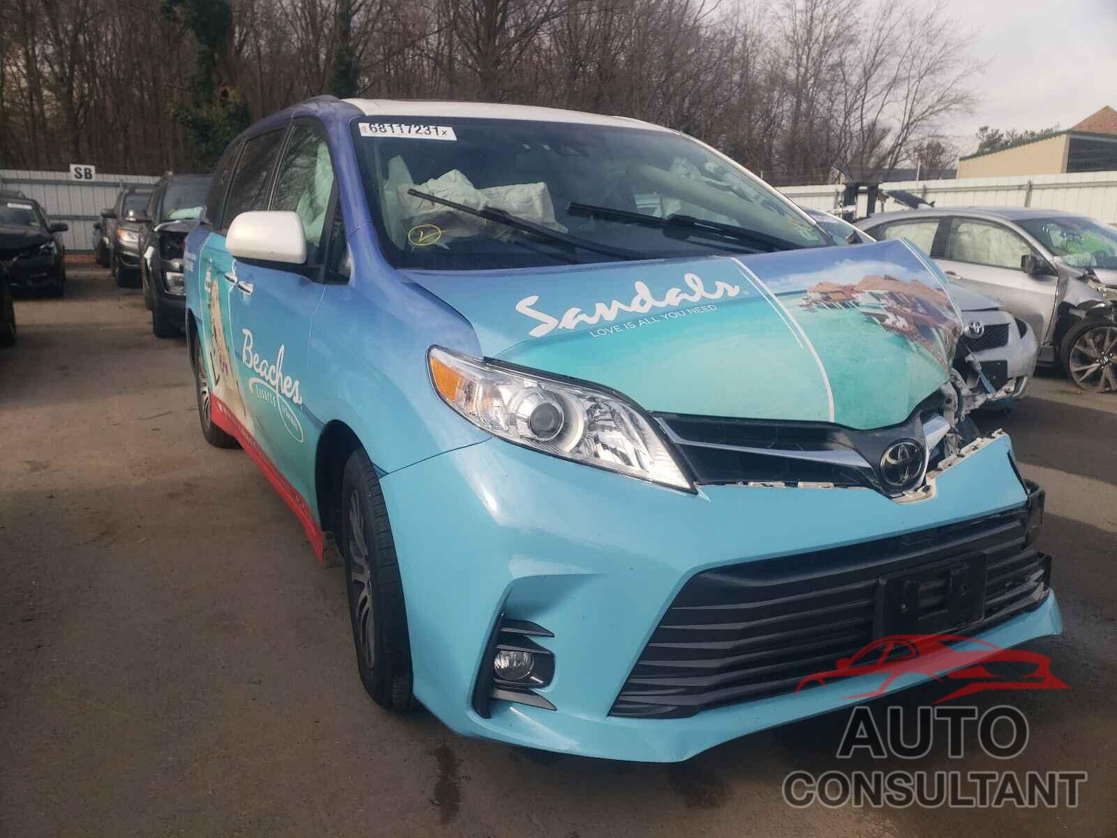 TOYOTA SIENNA 2018 - 5TDYZ3DC4JS929265