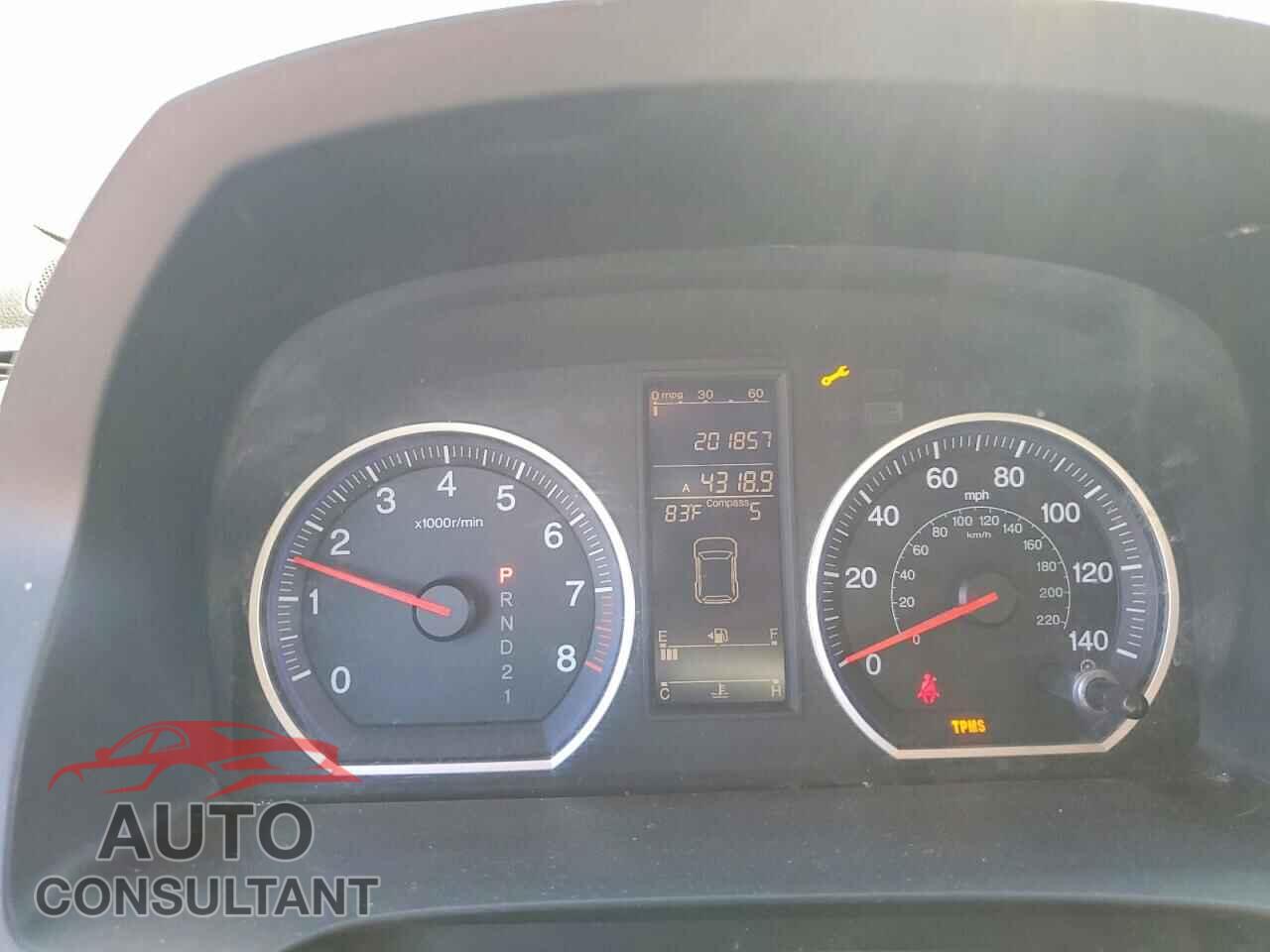 HONDA CRV 2011 - 5J6RE3H70BL043907