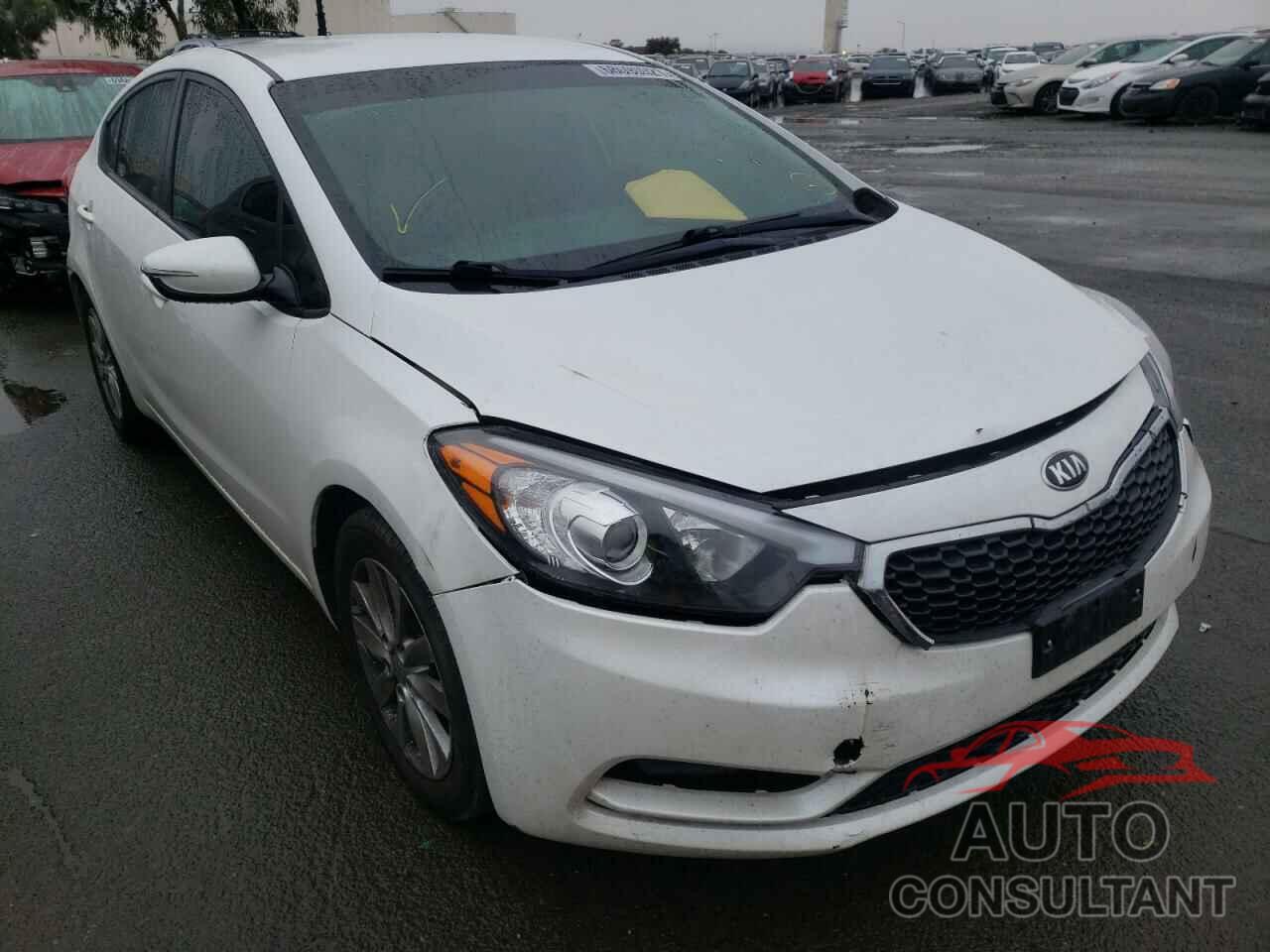 KIA FORTE 2016 - KNAFX4A60G5590629