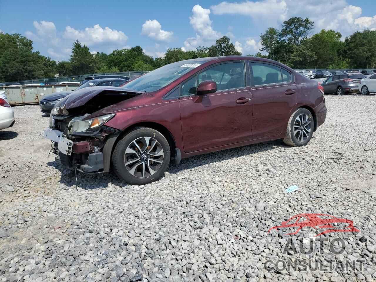 HONDA CIVIC 2013 - 19XFB2F97DE064751