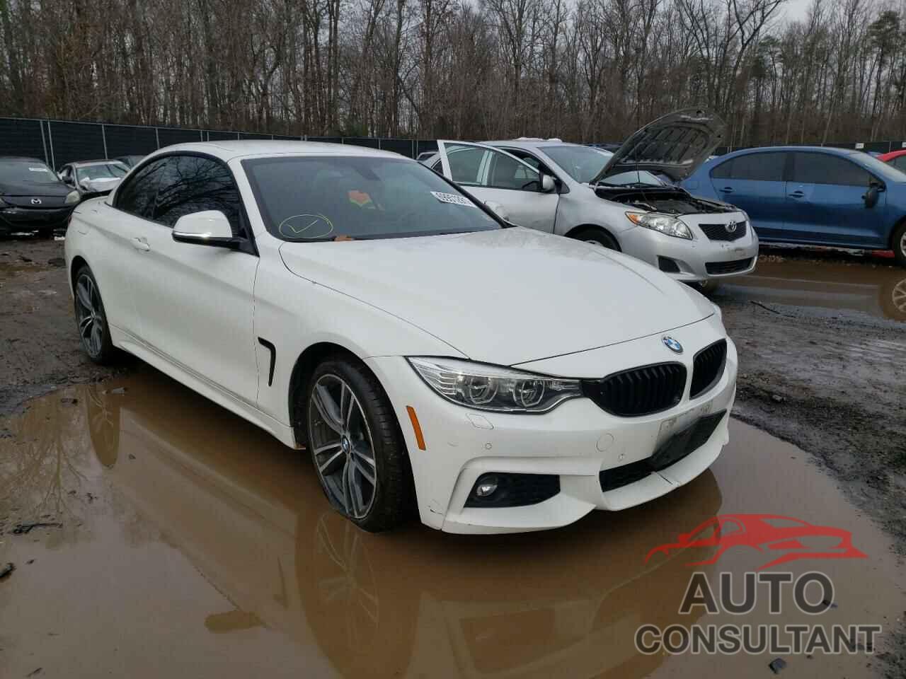 BMW 4 SERIES 2017 - WBA4U9C51H5D44419