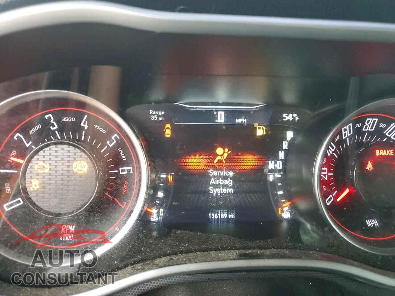 DODGE CHALLENGER 2017 - 2C3CDZAG1HH624631