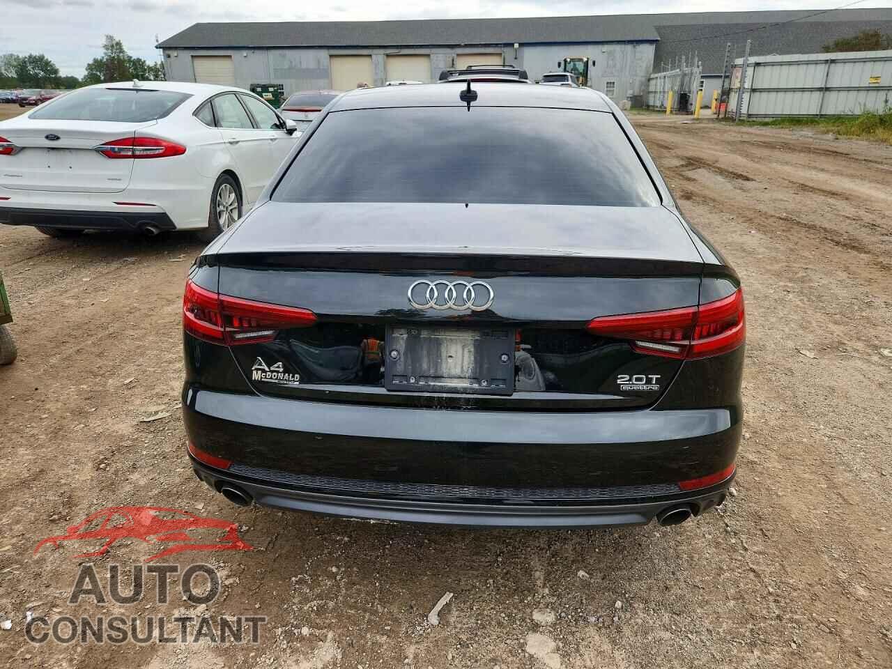 AUDI A4 2017 - WAUDNAF48HN050241
