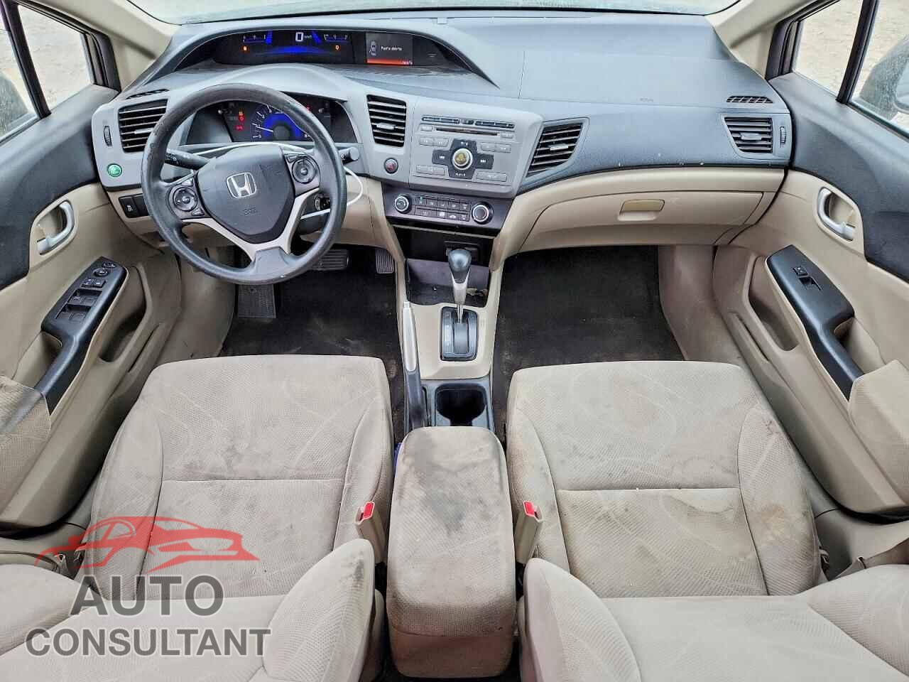 HONDA CIVIC 2012 - 19XFB2F51CE321818