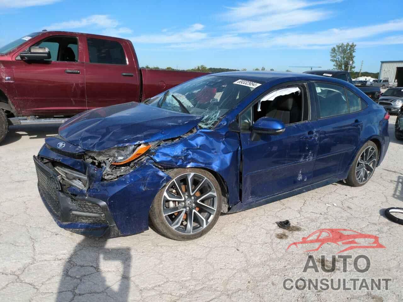 TOYOTA COROLLA 2021 - JTDS4MCE7MJ076522