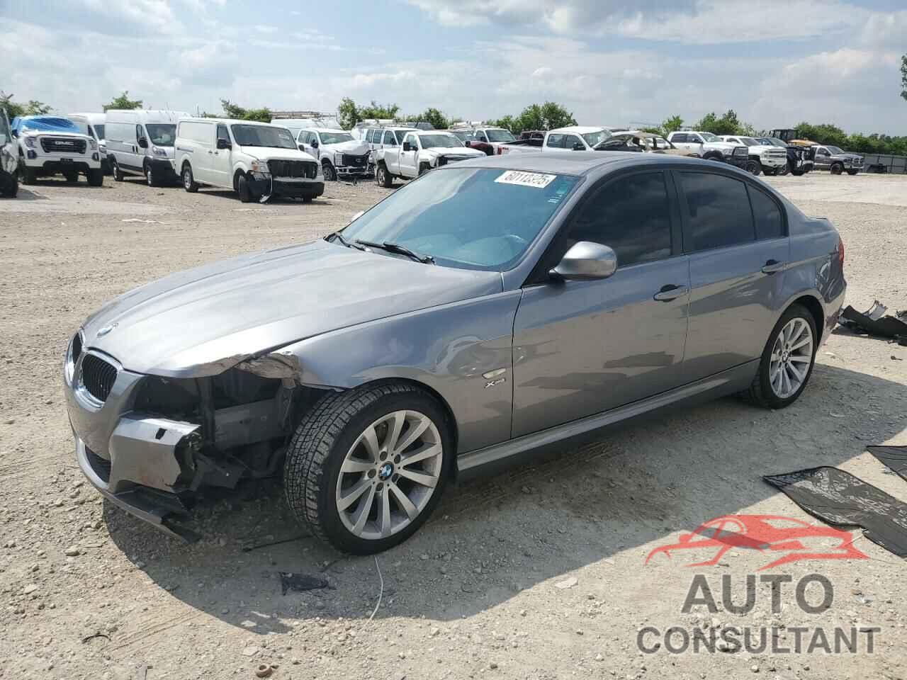 BMW 3 SERIES 2011 - WBAPK7C55BF082930