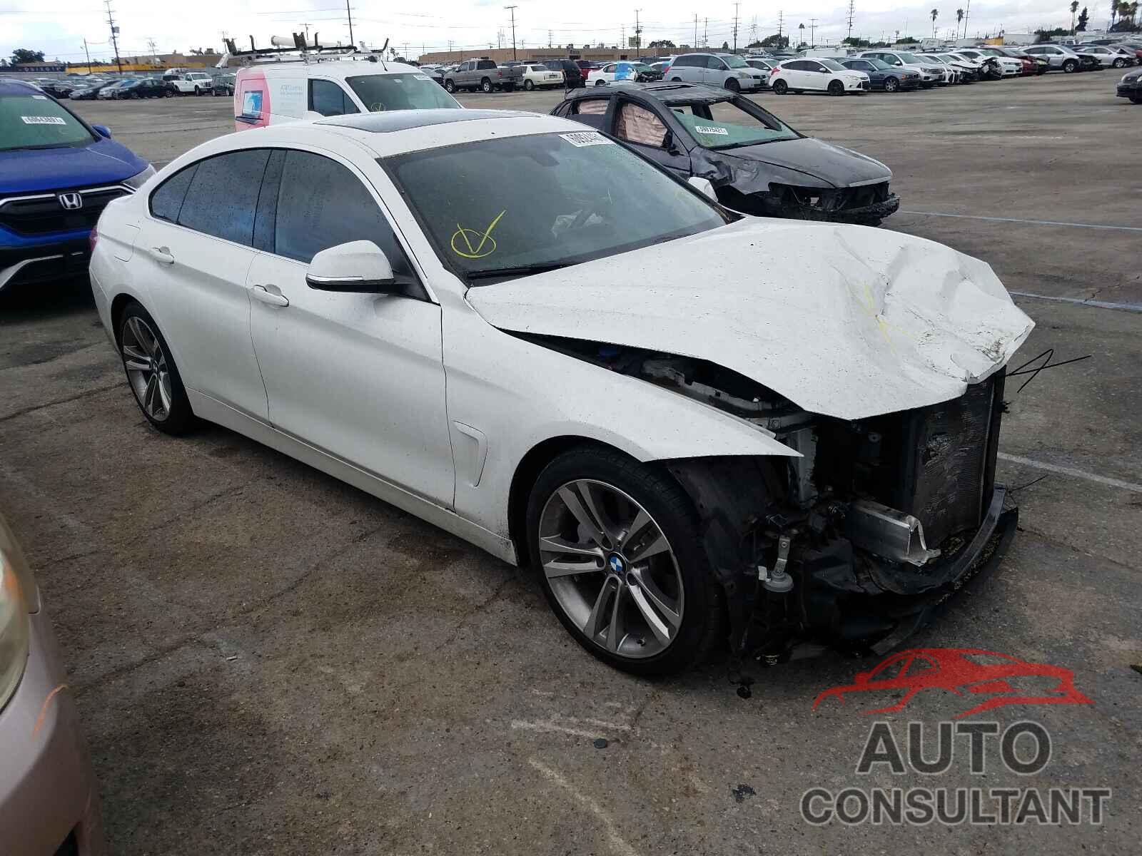 BMW 4 SERIES 2019 - WBA4J5C59KBM65805