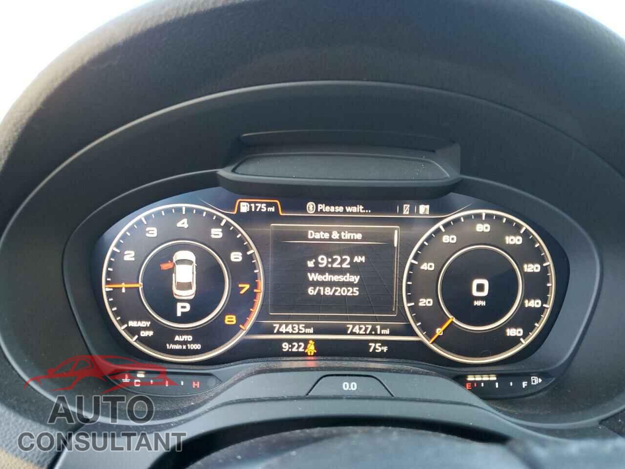 AUDI A3 2017 - WAUK8GFF4H1010717