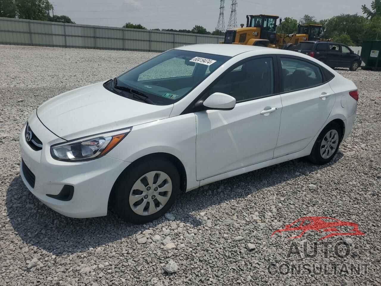 HYUNDAI ACCENT 2017 - KMHCT4AE1HU344989