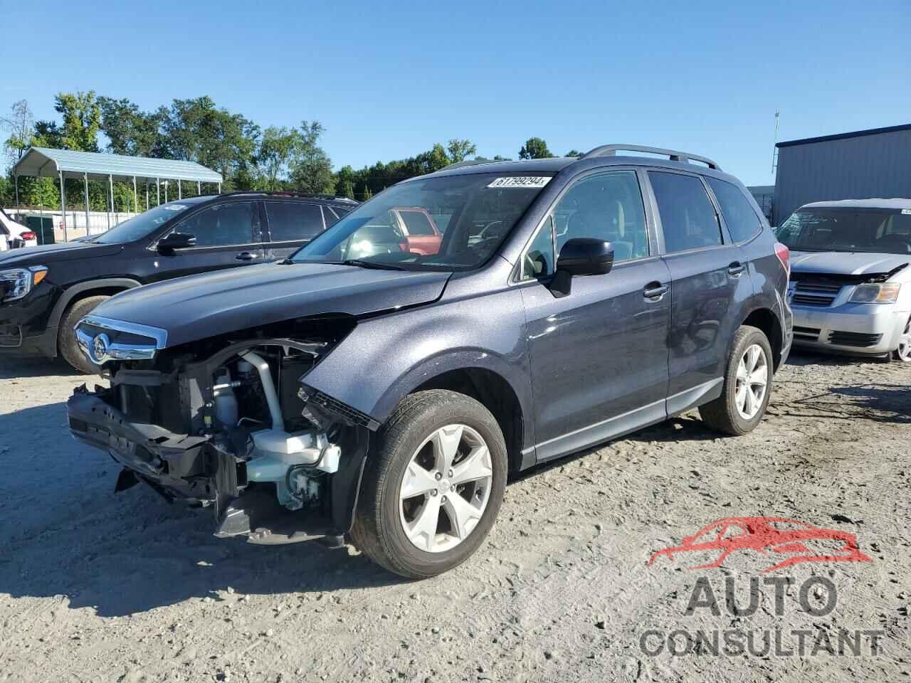 SUBARU FORESTER 2016 - JF2SJADC0GH467092