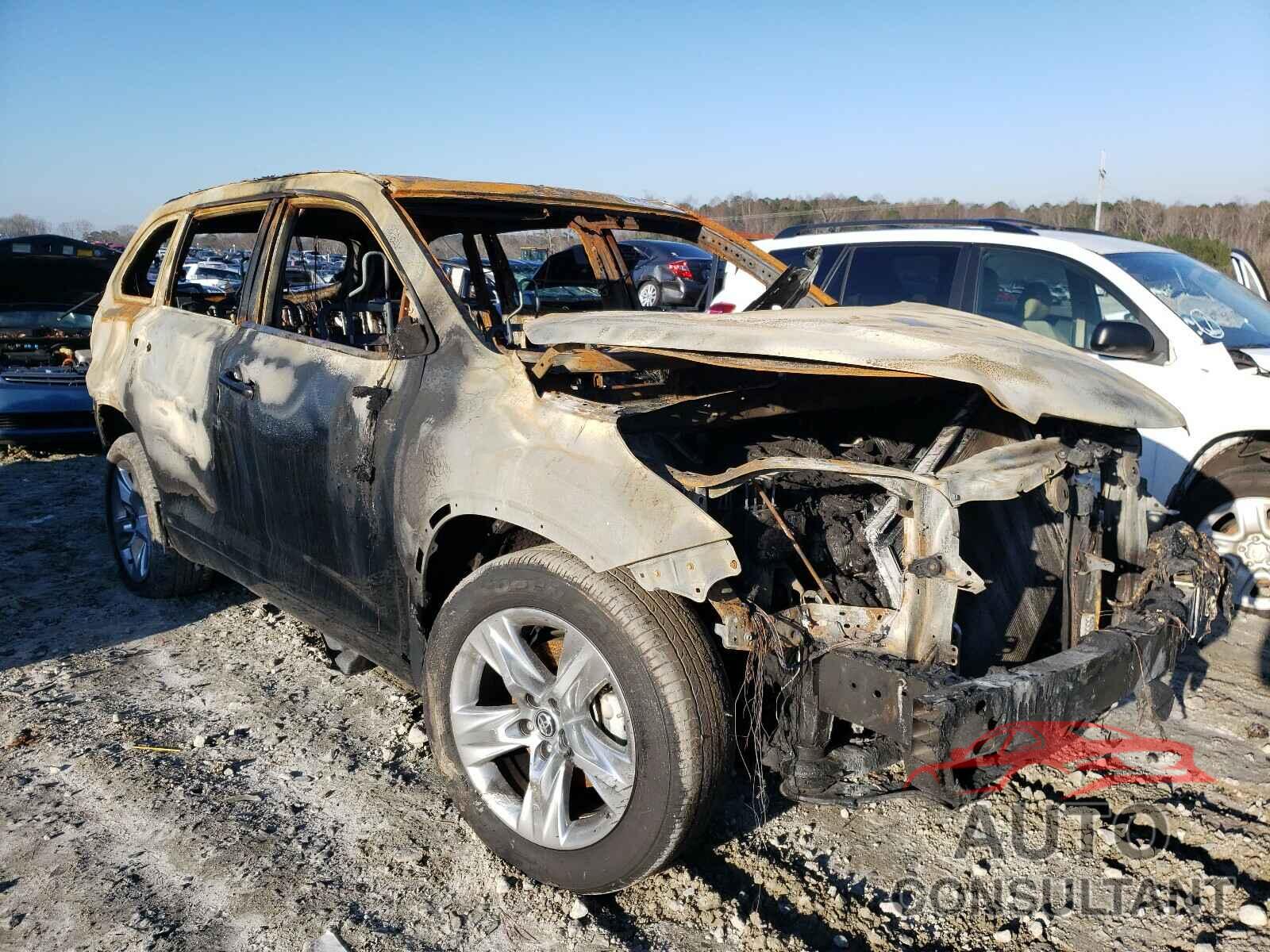 TOYOTA HIGHLANDER 2019 - 5TDYZRFH5KS320120